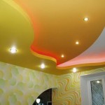 Покраска поверхности потолка