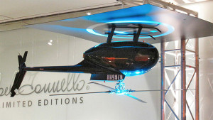 Современный дизайн в виде вертолета