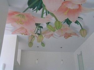 Лилии на потолке