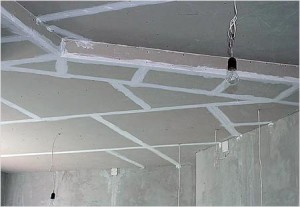 Гипсокартонные потолки — монтаж и используемые материалы