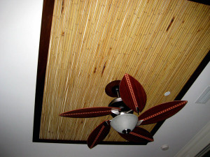 Бамбуковое полотно для потолка