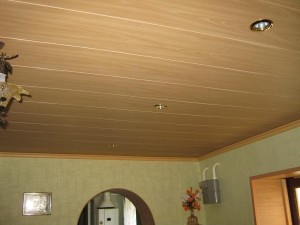 МДФ потолок на кухне
