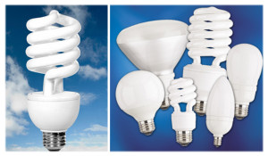 Ассортимент энергосберегающих ламп
