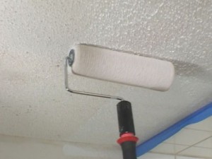 Побелка - простой и дешевый способ отделки потолков в ванной