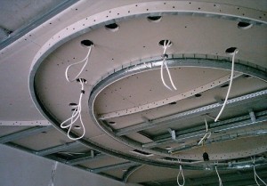  Многоуровневые потолки из гипсокартона 